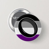 Asring-Flaggen-Button Button (Vorne & Hinten)