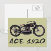 Ass 1920 postkarte (Vorne/Hinten)