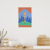 Ass der Stäbe Poster (Küche)