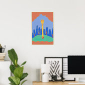 Ass der Stäbe Poster (Heimbüro)