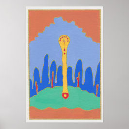 Ass der Stäbe Poster