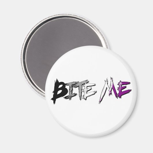 Ass Pride Beiß mich Magnet (Vorderseite/Rückseite)