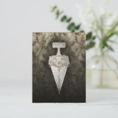 Ass-Schwert Postkarte (Stehend Vorderseite)