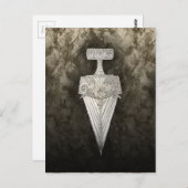 Ass-Schwert Postkarte (Vorne/Hinten)