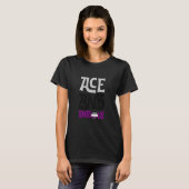 Ass und ängstliche asexuelle Flag Gear Funny Ace T-Shirt (Vorne ganz)