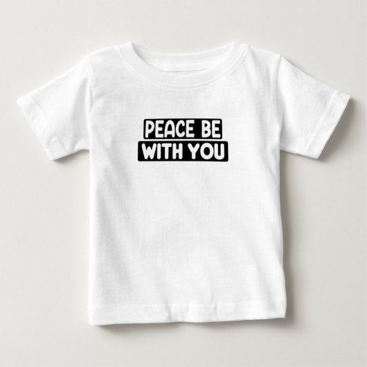 Assalamu Alaikum warahmatullah Friede sei mit euch Baby T-shirt (Vorderseite)