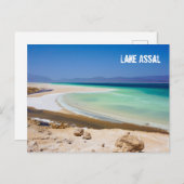 Assalsee | Dschibuti Postkarte (Vorne/Hinten)
