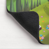 Assam India Reiseplakat drucken. Mousepad (Ecke)
