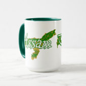 Assam Tasse (Vorderseite Links)