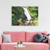 Assaranca Waterfall, Irland Leinwanddruck (Insitu (Wohnzimmer))