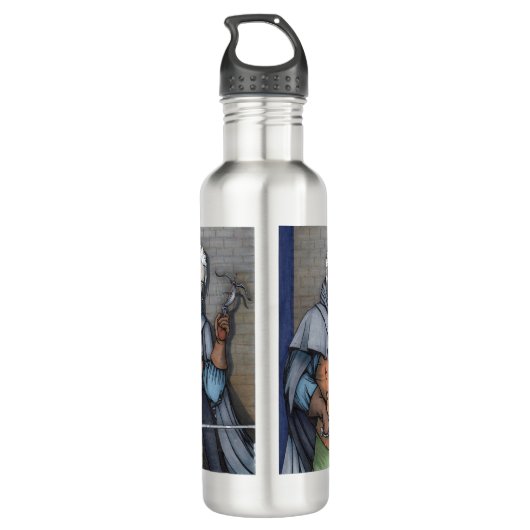 Assassin Edelstahlflasche (Rückseite)