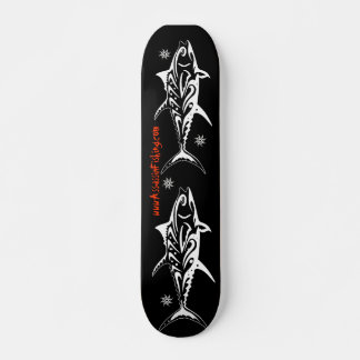 Assassin Fishing - Schwarzes Skateboard für Stämme