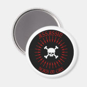 Assassin Magnet (Vorderseite/Rückseite)