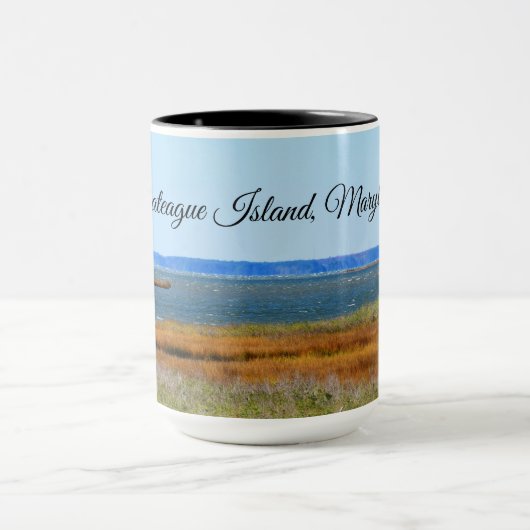 Assateague Insel-Kaffee-Tasse Tasse (Zentrum)