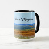 Assateague Insel-Kaffee-Tasse Tasse (VorderseiteRechts)