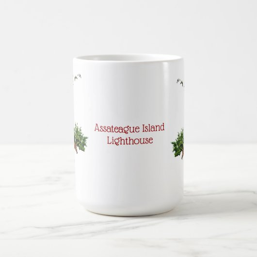 Assateague Insel-Leuchtturm-Tasse Kaffeetasse (Mittel)