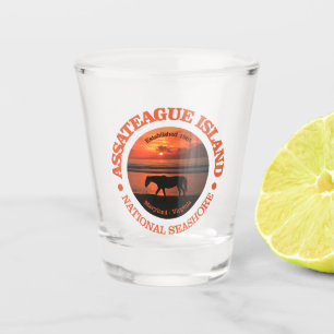 Assateague Insel-Staatsangehörig-Küste Schnapsglas