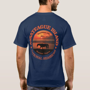 Assateague Insel-Staatsangehörig-Küste T-Shirt
