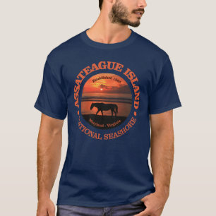 Assateague Insel-Staatsangehörig-Küste T-Shirt