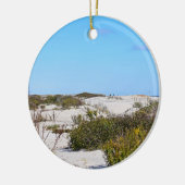 Assateague Island Beach Keramik Weihnachtsschmuck (Links)