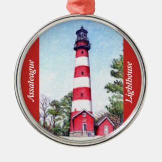 Assateague Island Lighthouse Ornament Aus Metall