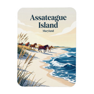 Assateague Island Maryland Magnet