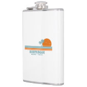 Assateague Island Maryland Virginia Sun Palm Trees Flachmann (Links)