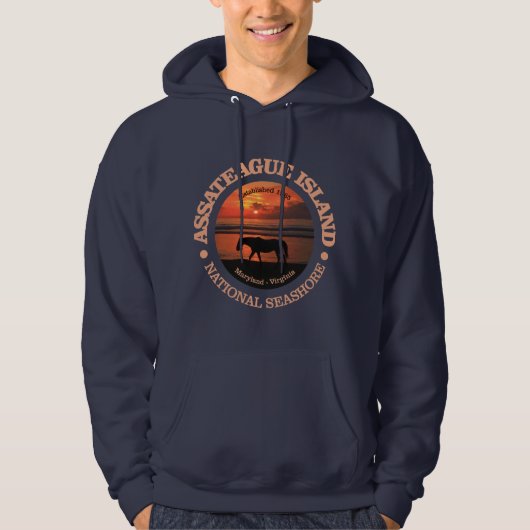 Assateague Island National Seashore Hoodie (Vorderseite)