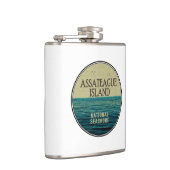 Assateague Island National Seashore Ocean Birds Flachmann (Rechts)