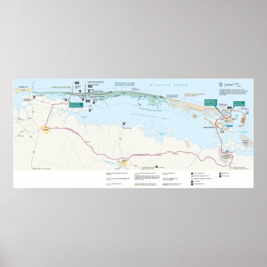 Assateague Island National Seashore Poster (Vorne)