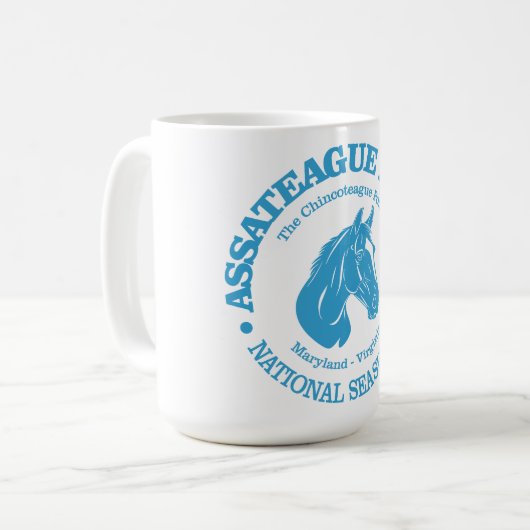 Assateague Island (Pony) Kaffeetasse (Vorderseite Links)
