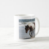 Assateague Island Pony Kaffeetasse (VorderseiteRechts)