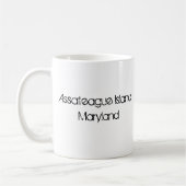 Assateague Island Pony Kaffeetasse (Links)