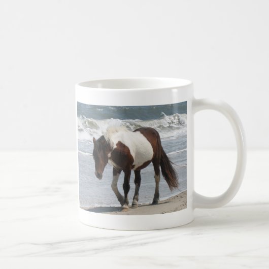 Assateague Island Pony Kaffeetasse (Rechts)