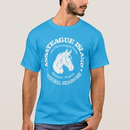 Assateague Island (Pony) T-Shirt (Vorderseite)