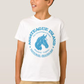Assateague Island (Pony) T-Shirt (Vorderseite)