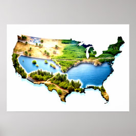 Assateague Island USA Poster