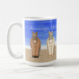 Assateague Island VA Chincoteague Ponies Horse Tas Kaffeetasse