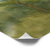 Assateague Leuchtturm Aquarell Poster (Ecke)