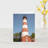 Assateague Lighthouse Karte (Gelbe Blume)