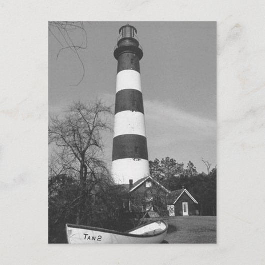 Assateague Lighthouse Postkarte (Vorderseite)