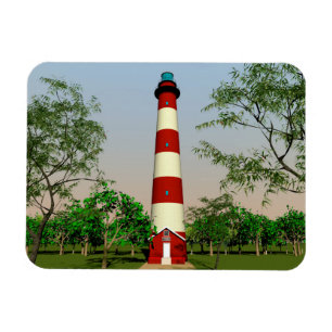 Assateague Lighthouse, Virginia Easterm Shore, Magnet