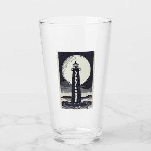 Assateague Lighthouse Virginia Moon Glas