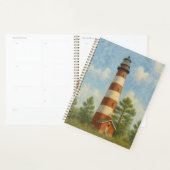 Assateague Lighthouse Watercolor Planer (Anzeige)