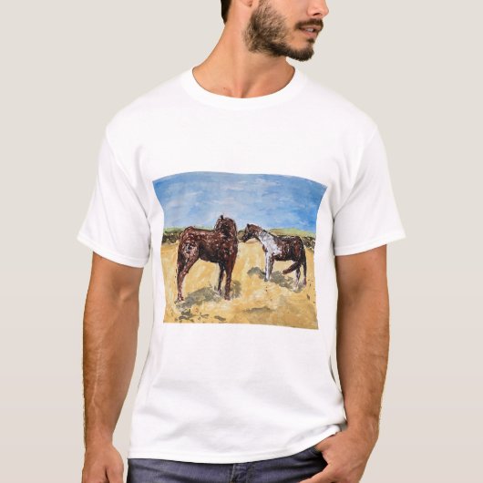 Assateague Ponies T-Shirt (Vorderseite)