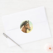 "Assateague Pony" - Sticker für Pferdekunst (Umschlag)