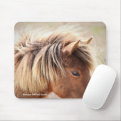 Assateague Wild Horse Mousepad (Mit Mouse)
