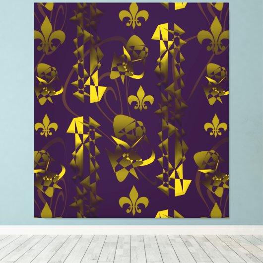 Assault on the Medieval Castle 1 Leinwanddruck (Insitu (Holzboden))