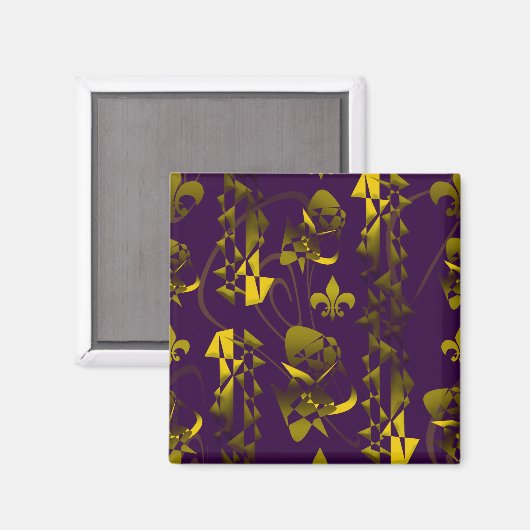 Assault on the Medieval Castle 1 Magnet (Vorderseite/Rückseite)