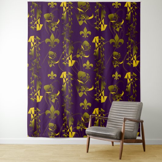 Assault on the Medieval Castle 1 Wandteppich (Beispiel)